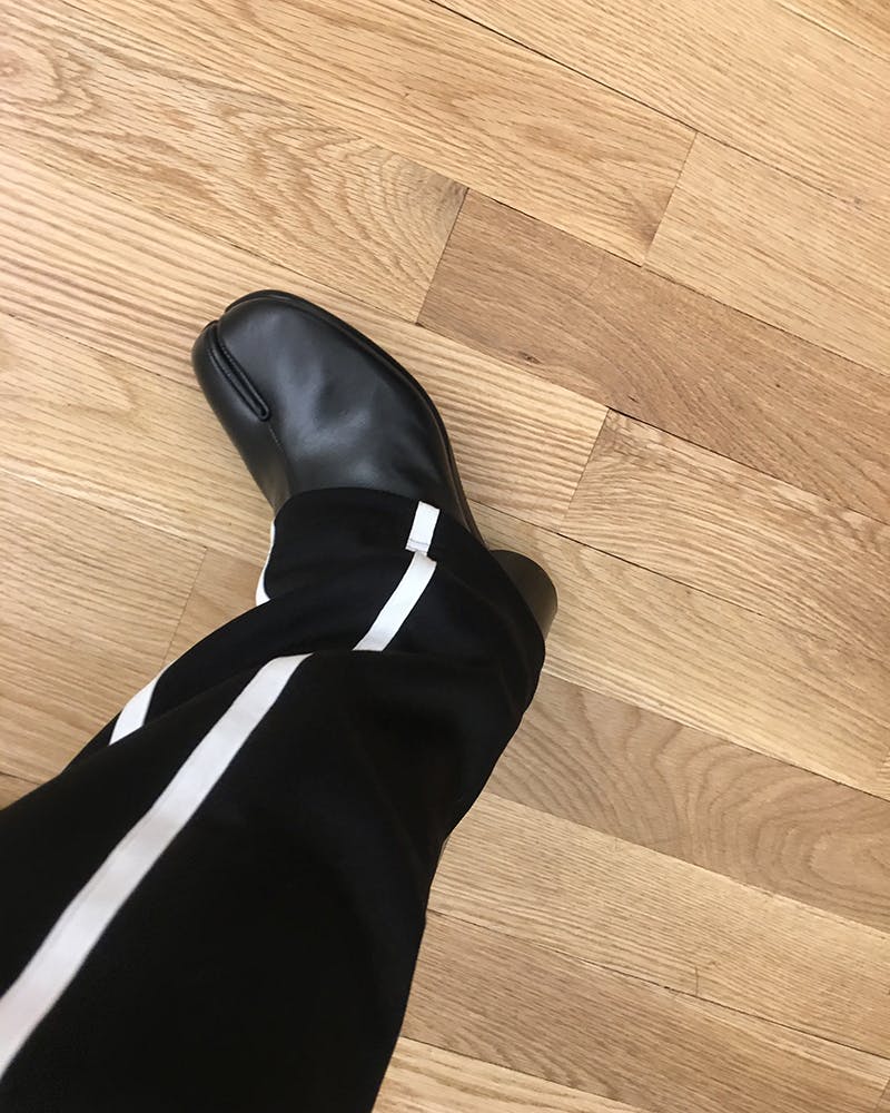 Footwear in a Pair of Heeled Boots 